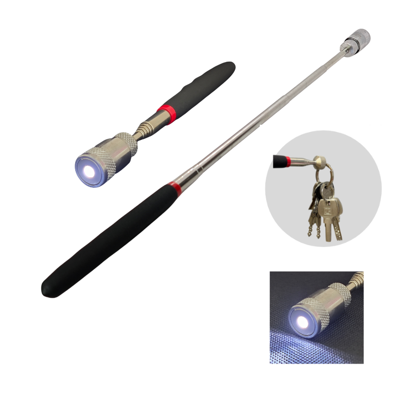 Fishing Rod Travel - Herramienta de recogida magnética portátil, bolígrafo