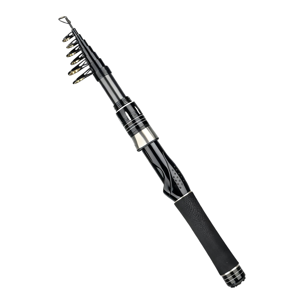 Caña de pescar telescópica ult - Fishing Rod Travel reseña y precio