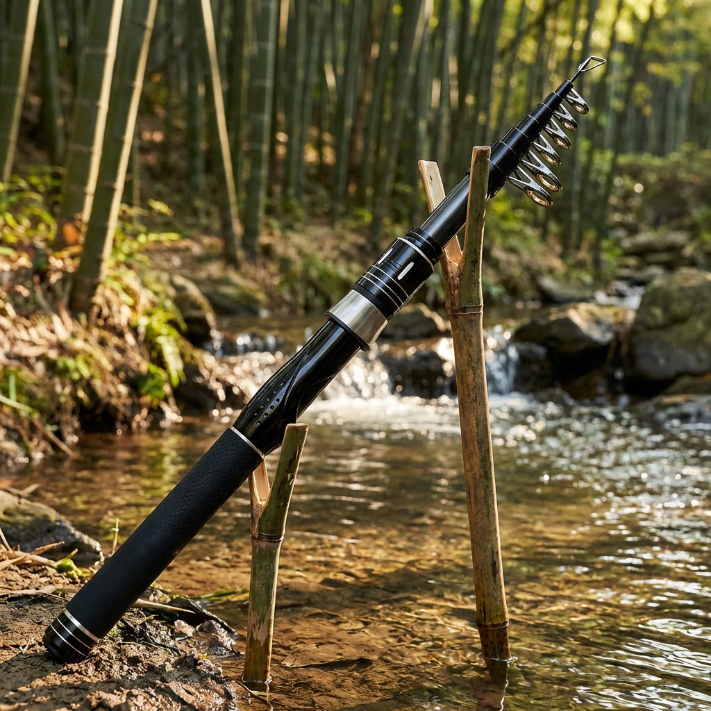 Caña de pescar telescópica ult - Fishing Rod Travel reseña y precio