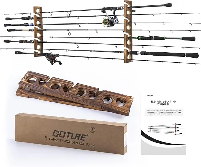 Soportes para Cañas de Pescar  - Fishing Rod Rack reseña y precio