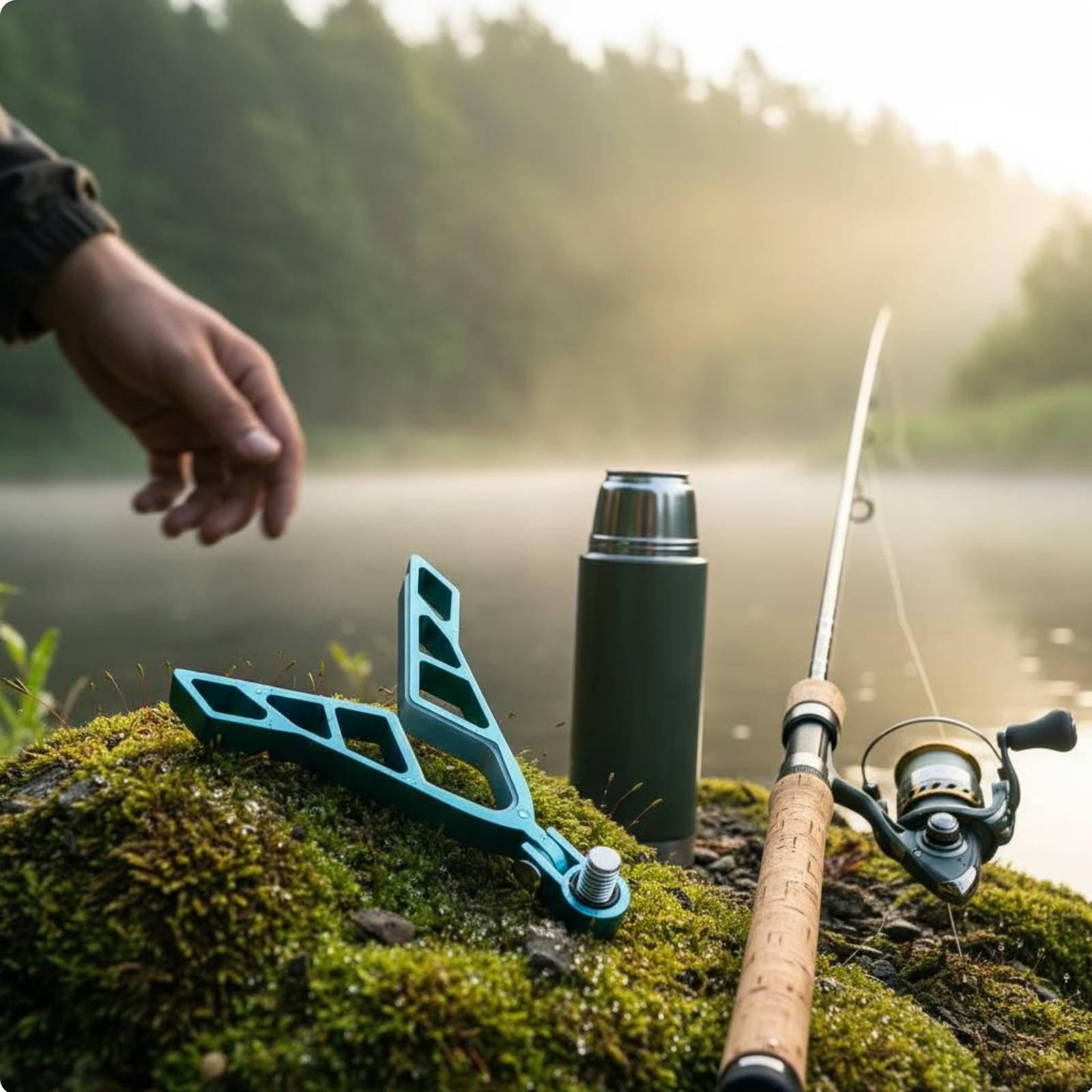 Soporte de Aluminio Resistente - Fishing Rod Boat reseña y precio