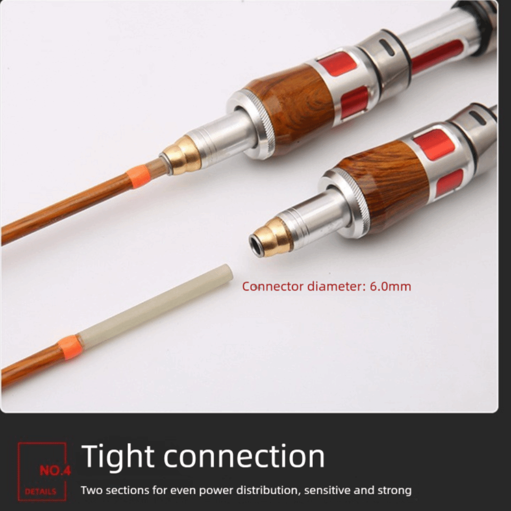Caña de Pescar Giratoria de 4  - Fishing Rod Spinning reseña y precio