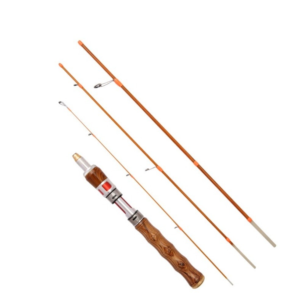 Caña de pescar giratoria de 4  - Fishing Rod Ice reseña y precio