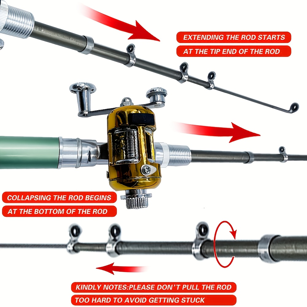 Juego combinado de carrete y c - Fishing Rod Boat reseña y precio
