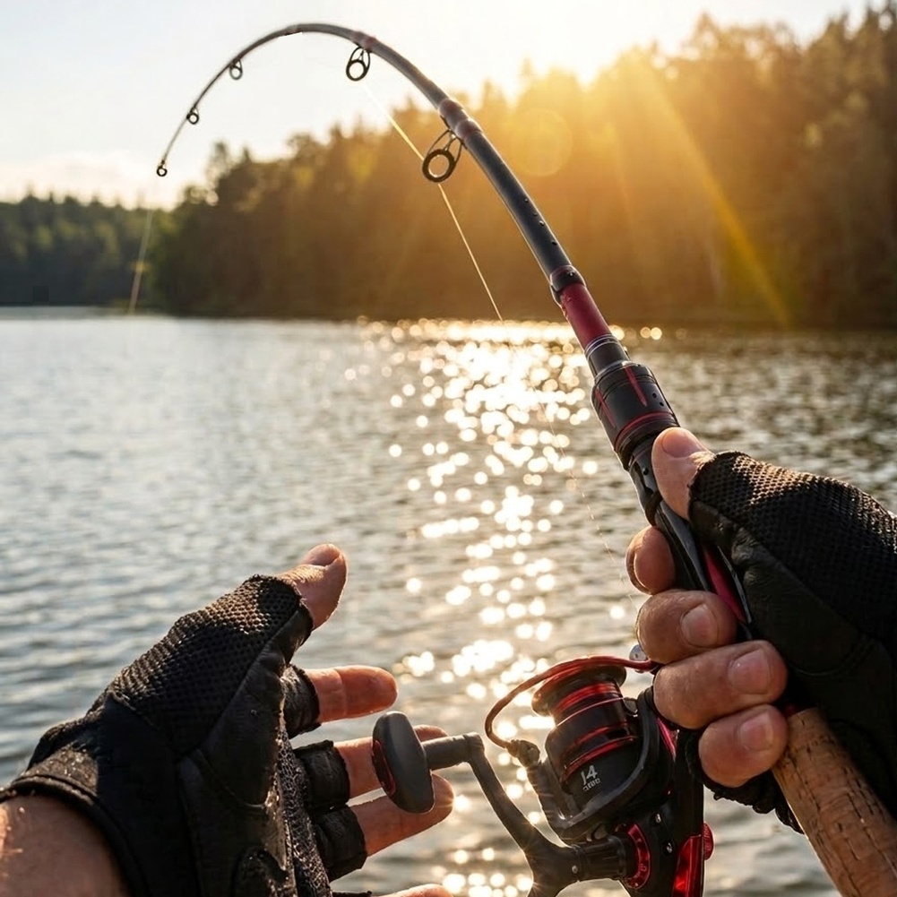 Caña de pescar ultraligera de  - Fishing Rod Carbon Fiber reseña y precio