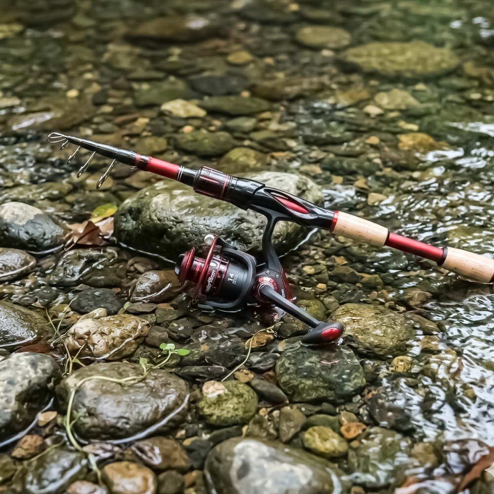 Caña de pescar ultraligera de  - Fishing Rod Carbon Fiber reseña y precio