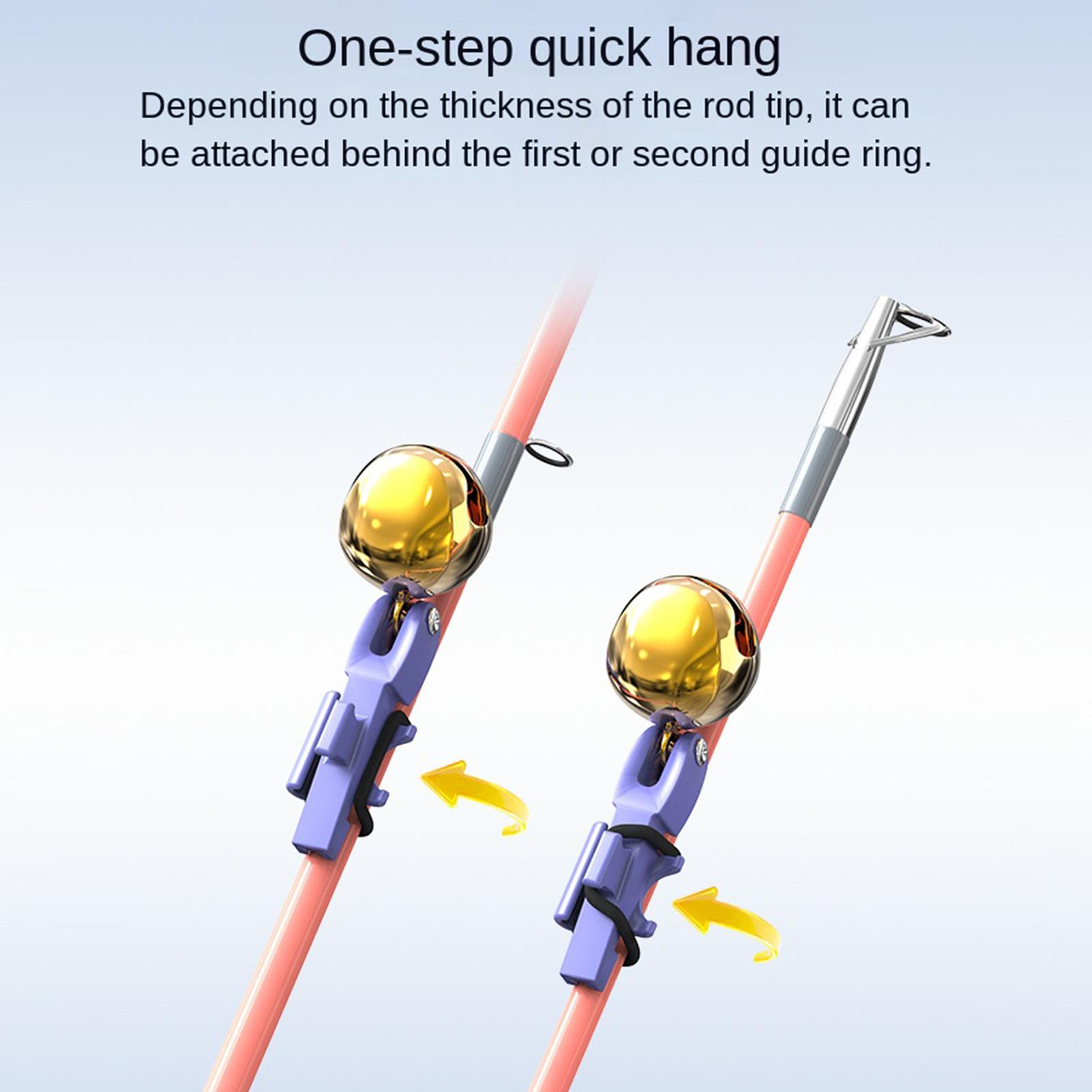 5 piezas de campanas de alarma - Fishing Rod Ice reseña y precio