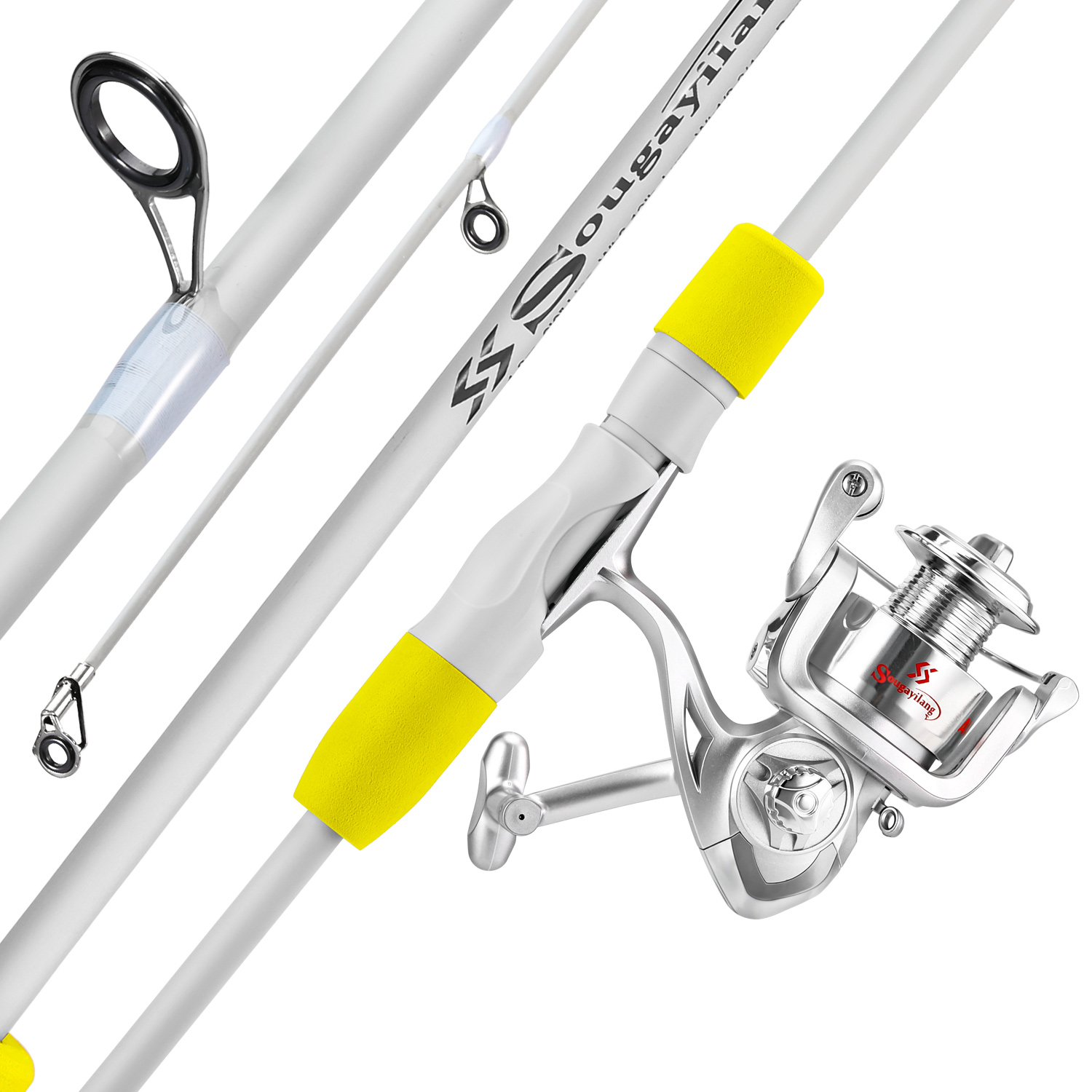Sougayilang, caña de pescar gi - Fishing Rod Spinning reseña y precio